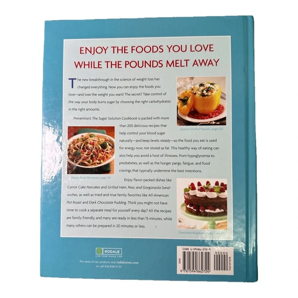 Sugar Solution Cookbook More Than 200 Delicious Recipes to Balance Your Blood